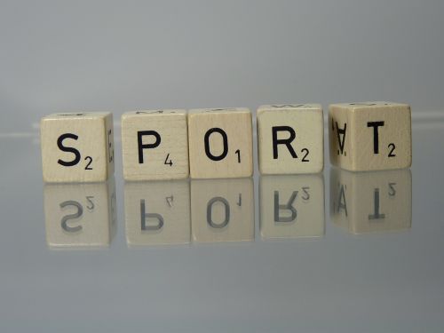 sport scrabble text