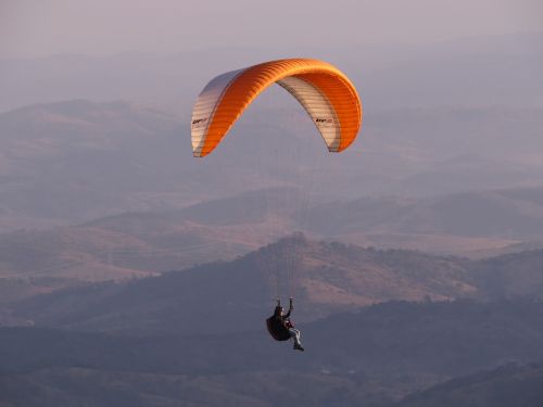 sports paraglider adventure