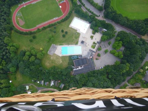 sports swimming pool airphoto
