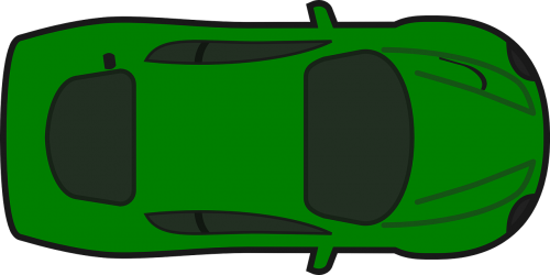 sports car car gray