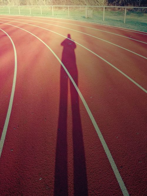 sports ground shadow silhouette