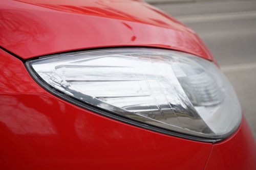 spotlight car headlights red