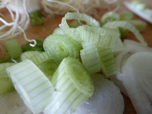 spring onions vegetables tuber
