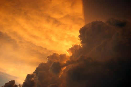 squall line sky clouds