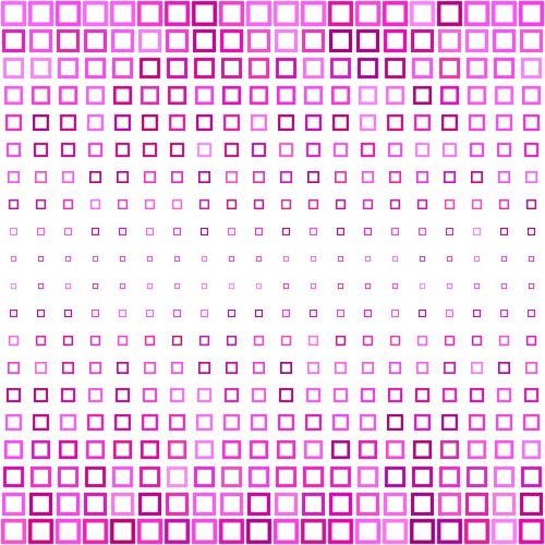 square pink pattern