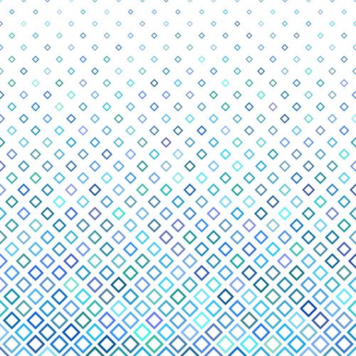 square pattern geometric blue