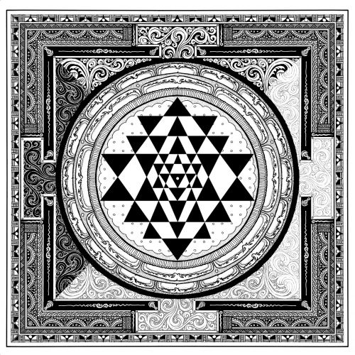 sri yantra symbol meditation
