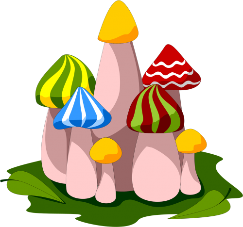 st basil's cathedral mushrooms russia