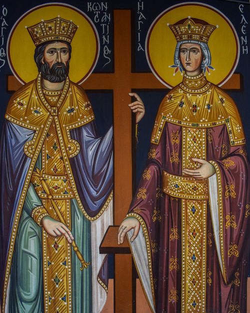 st constantine and st helen saint iconography