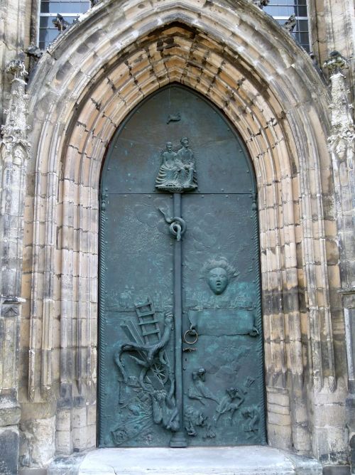 st john's church magdeburg portal