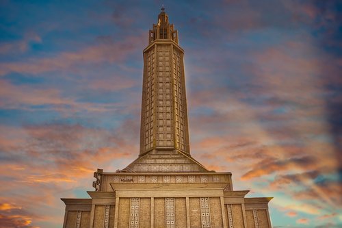 st joseph's church  le havre  normandy