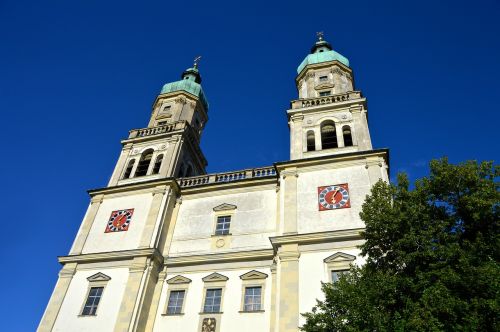 architecture st lorenz basilica kempten