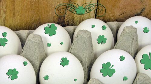 St. Patrick&#039;s Day Eggs