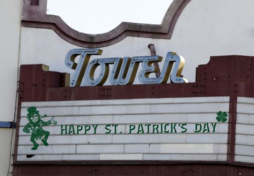 St. Patrick&#039;s Day Movie Marquee