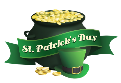 st patrick's day saint patricks day pot of gold