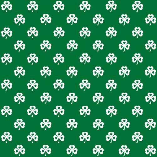 St. Patrick&#039;s Shamrock Pattern
