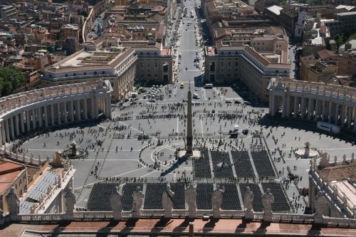 st peter's square st peter's basilica st peter
