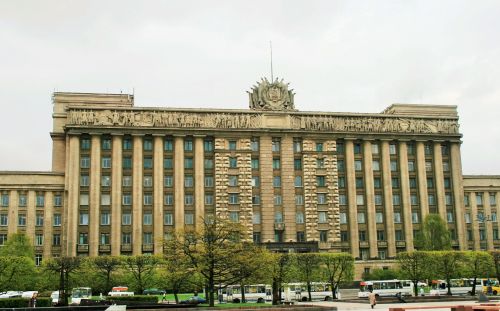 St Petersburg, Old Soviet Building