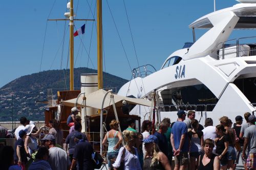 st tropez port summer