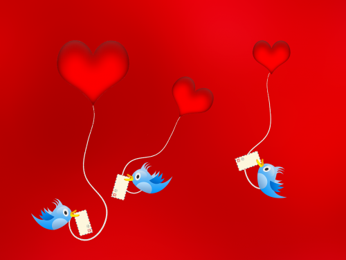 st valentin love hearts