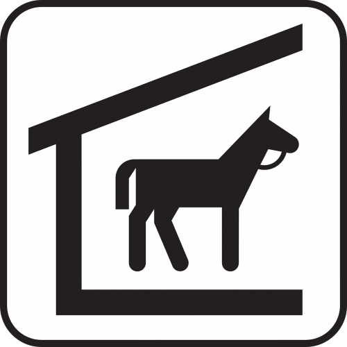 stable horse hutch