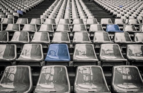 stadium rows of seats grandstand