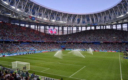 stadium  nizhniy novgorod  russia