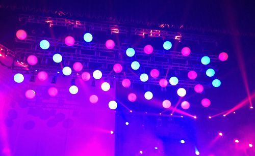 stage concert lights