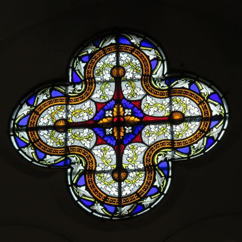 stained glass window