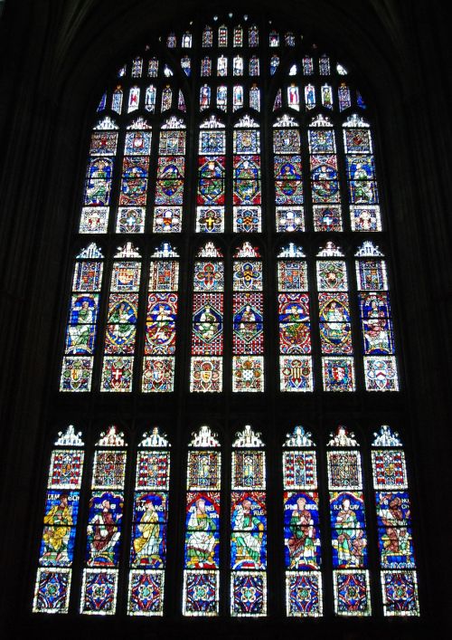 stained glass window