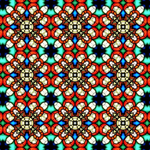 stained glass pattern texture