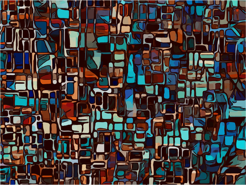 stained glass  mosaic  abstract