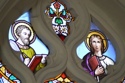 stained glass  church  window