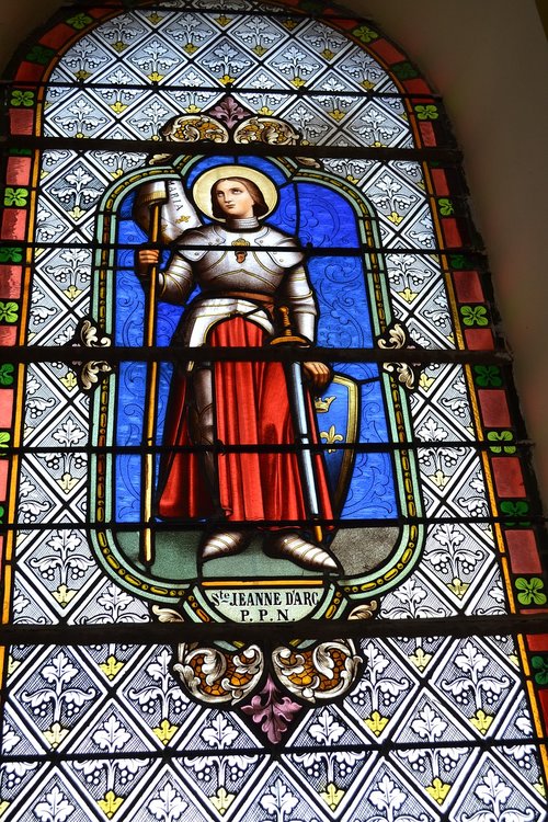 stained glass  colorful  woman