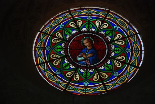stained glass glass church