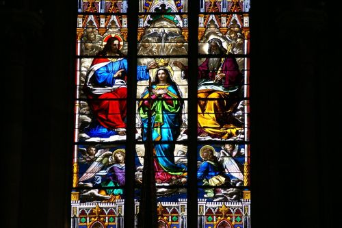 stained glass window church