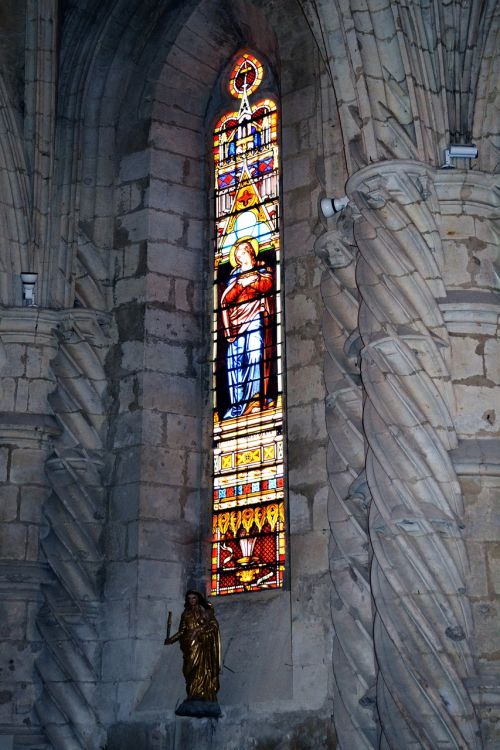 stained glass stained glass windows church