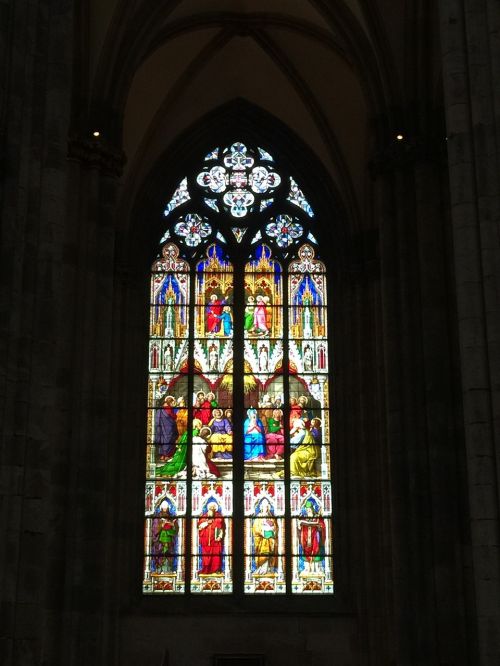 stained glass window church