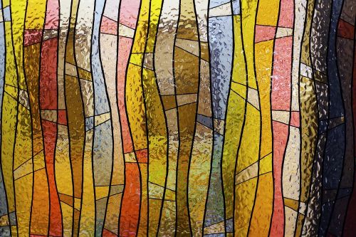 stained glass window colorful