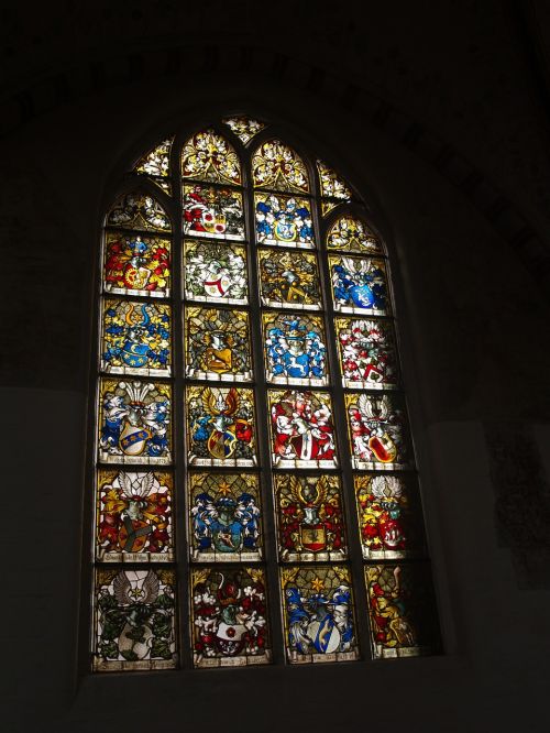 stained glass window church germany