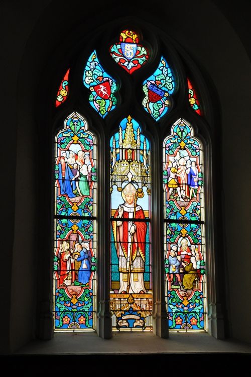 stained glass windows church chapel