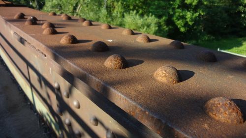 stainless rusty railing