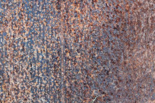 stainless rusty metal