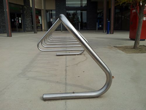 stainless steel bike rack