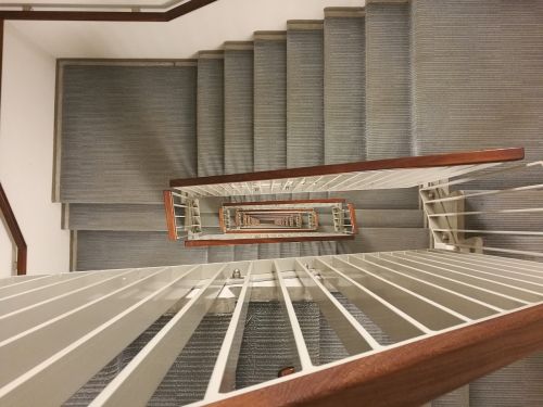 stair spiral stairway