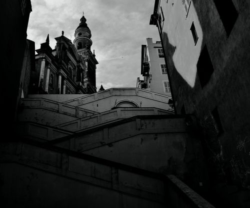 staircase church urban