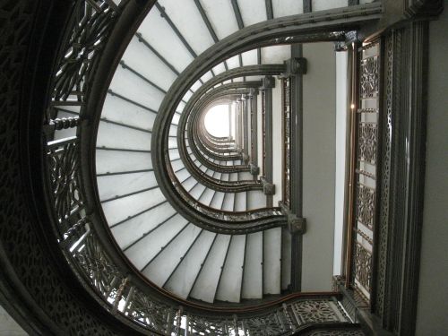 staircase spiral interior