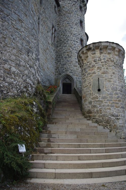 staircase castle monument