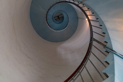 staircase  panoramic  architecture