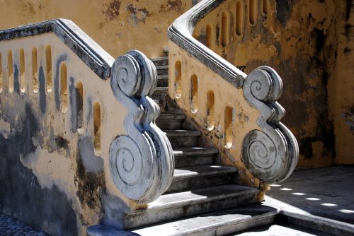 stairs baroque south of france